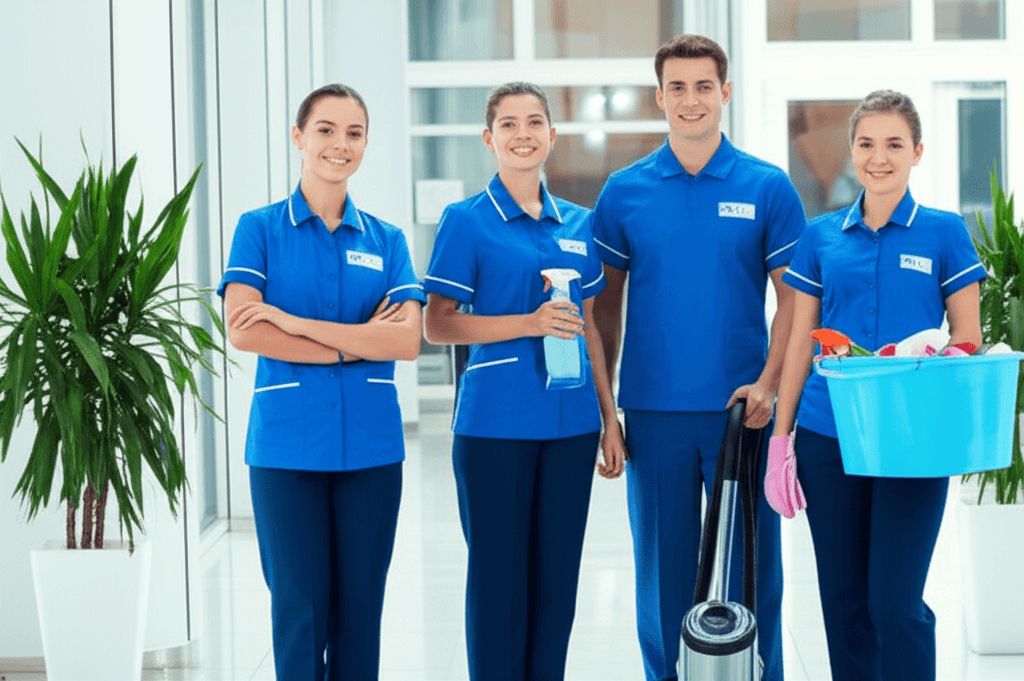 Cleaning staff